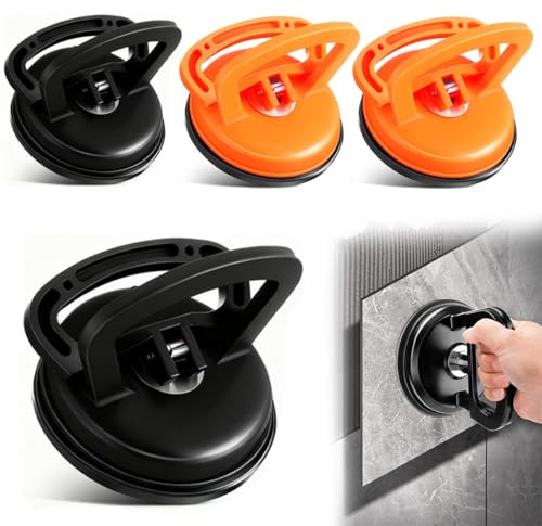 Ventose per Vetro, 4 Pezzi ventosa per carrozzeria auto, Estrattore Ammaccature Auto, Attrezzi di Riparazione per Ammaccature, per Riparazione Auto, Vetri, Schermi, Piastrelle