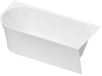 Duravit DuraSenja bañera, blanco, esquina derecha, 700581000000000, Versión: 1700x800mm