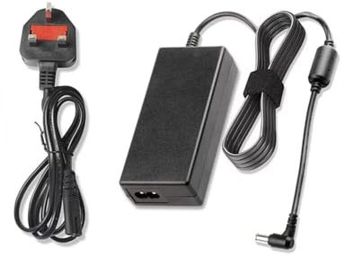Taelec-Tric) Replacement 19V Mains AC-DC Power Adaptor Charger for CODA 3.4 Laptop 14.1-inch