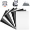 9 Stück Filz Zum Basteln,1mm Stark Filzstoff Bastelfilz,Filzstoff,Felt,Wollfilz,Filz Basteln,Filzplatten,Filz Grau,Bastelfilz Für Diy Handwerk Nähen Manual Decoration 20 X 30 Cm (Schwarz+Weiß+Grau)