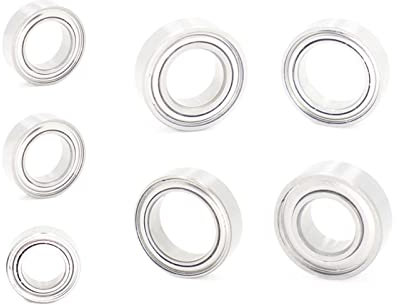 Genérico Accesorios Kit de rodamientos de Bolas de Acero Inoxidable for Carrete de Pesca, Kits de rodamientos de carretes giratorios 4000XG 5000XG 04293/294 Rodamientos(04293)