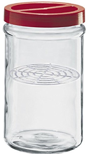 BORGONOVO Vaso Contenitore Barattolo in Vetro per Conserve 5 Lt Ortes sott'olio sottaceto