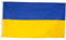 SCAMODA Bundes- und Länderflagge aus wetterfestem Material mit Metallösen, Outdoor Fahne & Flagge (Ukraine) 150x90cm