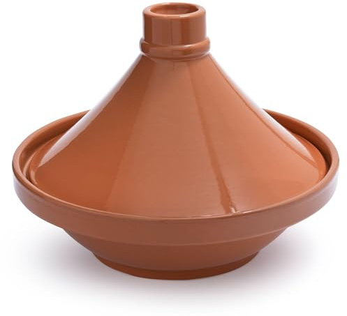 Sur La Table Glazed Terra Cotta Tagine, Brown