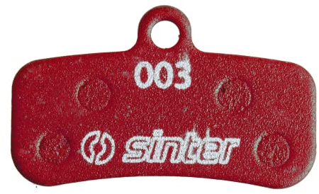 Sinter Scheibenbremsbelag 003 Shimano D Scheibenbremsbeläge, Rot, One Size