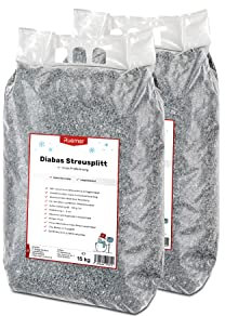 Streusplitt 2x 15 kg Sack Streugranulat als Streusalz Ersatz Umweltfreundlich Salzfrei 1-3 mm Körnung
