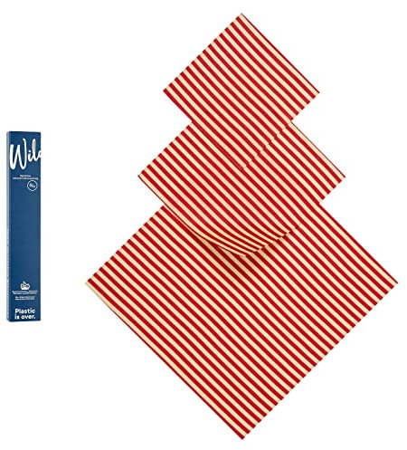 Wildwax Bio-Bienenwachstuch Starter-Set Coral