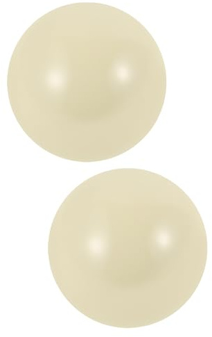 Gogogmee 2 Pezzi Bocce in Resina da Palline Leggere e Resistenti per Giochi all Aperto per Croquet Sostitutive e attività Ludiche in Giardino per Ragazzi e Principianti