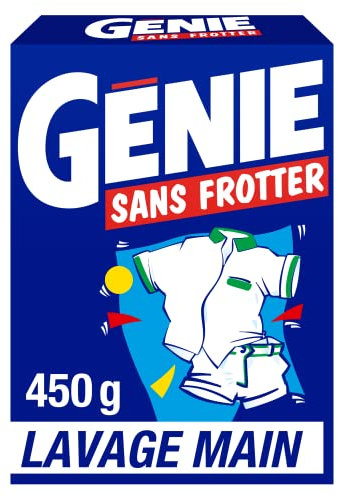 GENIE Sans Frotter Lessive Poudre à la Main 450 g