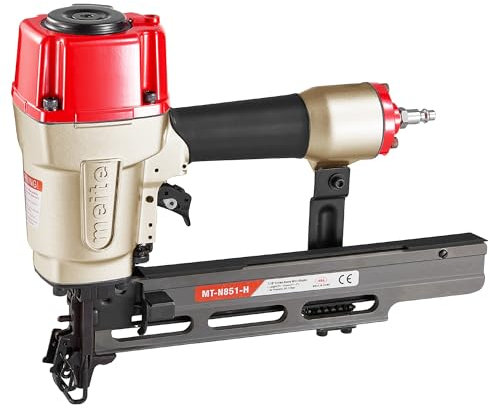 meite N851-H Air Heavy Duty Framing Stapler, Pneumatic Upholstery Stapler, Uses Type 14/25-50 mm Upholstery Staples