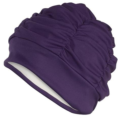 Fashy Cuffia da bagno in tessuto, viola, taglia unica
