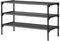 Kitsure Shoe Rack - Premium Non-Woven Shoe Rack Shelf, Shoe Organizer for Closet, Entryway, Garage & Corridor, Sturdy & Durable Long Stackable Shoe Shelves, 63 x 30 x 39 cm, Black