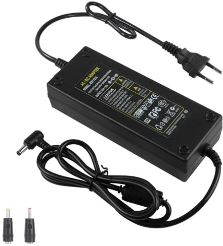 OFFCUP Adaptateur Alimentation 12V 10A 120W, Transformateur Chargeur 12V Transformateurs Bande 120W Alimentation Adaptateur pour Caméras, Bandes LED, Caméras de Surveillance, DVD, TVs etc.