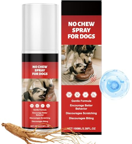 Generico Spray Anti Rosicchiamento per Cani,100ml Spray Anti Masticazione per Mobili | Agente Amaro per Correzione Comportamentale Protezione Mobili