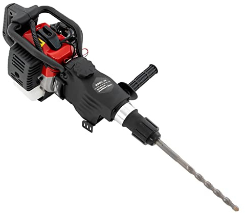 Rivningshammare 1000 W 30J bensinbetongbrytare, 7 000 rpm, mejselborr med föregrip för effektiv vägbrytning