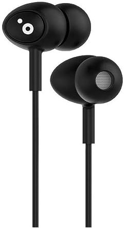 Sunstech Pops Auricular Estéreo TPE con Micrófono Integrado, Negro