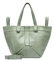 Liebeskind Berlin ELVIRA PAPER TOUCH CRINKLE TOTE L Tote L, jade (HxBxT 37cm x32.5cm x14.5cm)