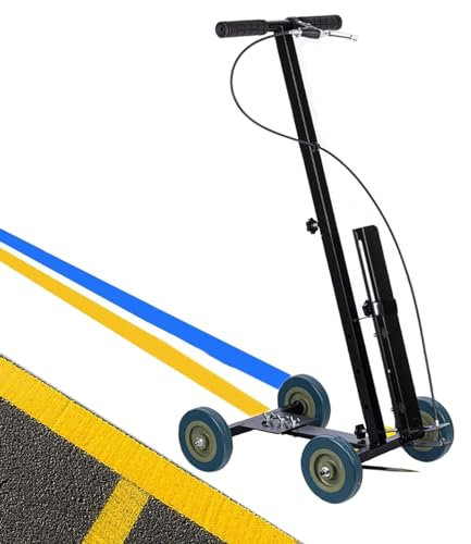 Machine de marquage de ligne routière pour décaper la peinture sur piste, route et espace de stationnement.