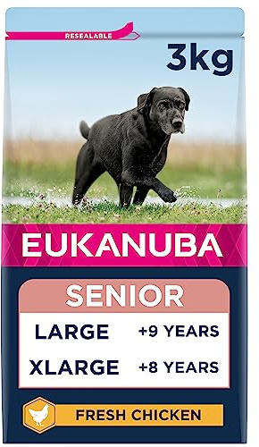 Eukanuba Chien Senior Nourriture sèche Pour Grande Race Poulet 3kg