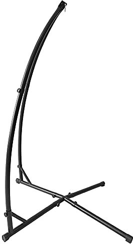 Anth Soporte para Silla Colgante Hamaca de Metal, Soporte de Suelo para Hamaca, Soporte para Columpio para Interior y Exterior: Hamaca No incluida, Peso Máx 120Kg