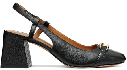 Geox Scarpe da Donna D CoronillaPump, Nero, 37 EU