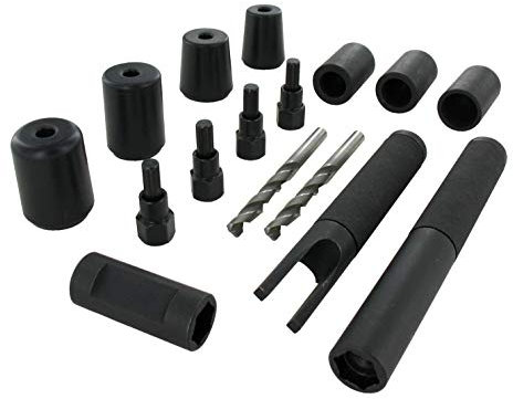 Felgenschlossentferner-Set, universell, 16-teilig