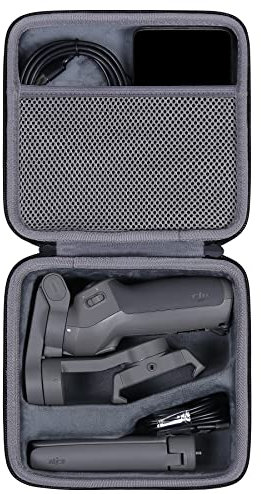 co2CREA Hard Travel Case for DJI OSMO Mobile SE/OM 5 /OM 4 /Osmo Mobile 3, 3-Axis Smartphone Gimbal Stabilizer and Accessories