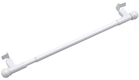 Ateliers28 Press & GO, Ø 07, 1 Tringle Extensible Embout Boule 80-110 cm, Blanc T10014723