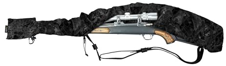 Alpine Innovations Gun Slicker Scoped Waterproof Camo Sleeve Cover, Fast Case Gun Pack Accessories, for Guns 38” to 56” - Gun Slicker (Vanish Shadow)