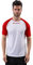 Shirt Capo Interlock Bianco/Rosso Tg. XS