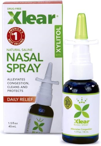 Xlear Naturlig Nässpray med Xylitol, 44 ml (Pack of 3) and Commonsense Medicine Book: Healing from the Inside Out and Stopping the Next Pandemic Bundle