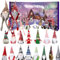 Umiocns Weihnachtswichtel 2024, Weihnachts-Cartoon-Charakter, Countdown-Kalender, Weihnachts-Countdown, Spielzeug-Kalender für Kinder