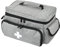Focenat Borsa Medica Vuota, Kit di Pronto Soccorso Portatile, Borsa Pronto Soccorso Viaggio, Kit Primo Soccorso Impermeabile, Borsa per Farmaci per Casa, Ufficio, Esterno, Grigio