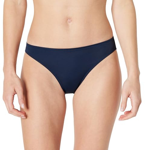 Amazon Essentials Bas de Bikini Classique à Taille Basse et Couvrance Complète Femme