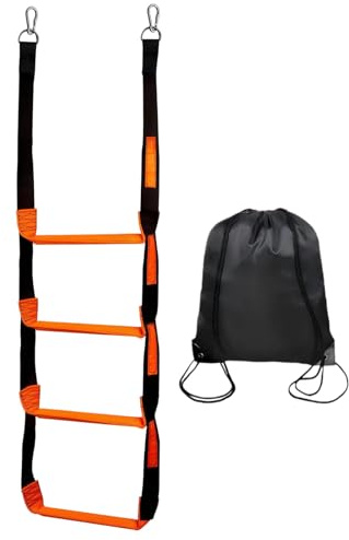4 Stufen Bootsleiter Marine-Strickleiter, Kletterhilfe Für Jagd Boots-Strickleiter Bootsleiter Klappbar Strickleiter Für Boot Abnehmbar Für Schlauchboot Kajak,140x84x5cm,Belastungskapazität: 600lbs