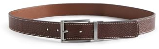 Ted Baker Cinturón Reversible Casual Bream, Cinturón para Hombre, Marrón (Chocolate), S