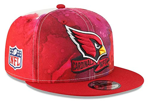 New Era 9Fifty NFC Arizona Cardinals Cap Basecap Baseballcap Fitted Flat Brim Herren - Snapback, mit Schirm Herbst Sommer Frühjahr Winter Frühling-Sommer Herbst-Winter - One Size schwarz