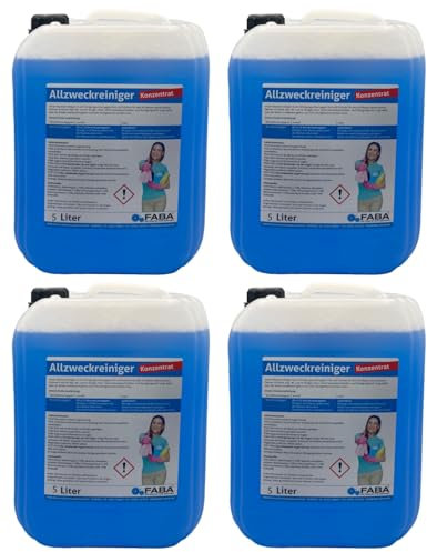FABA Allzweckreiniger Konzentrat 4 x 5 Liter