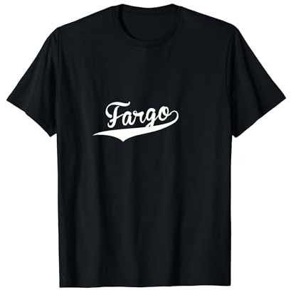 Fan de baseball vintage Fargo T-Shirt