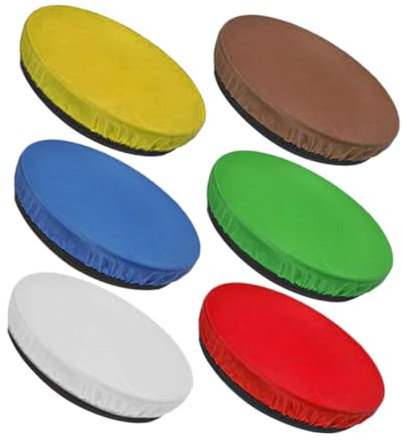 6 Piezas Pantalla De Fotografía Redonda Cubierta De Luz Suave Elástica para Lámpara Flash Difusor De Nylon para Iluminación En Estudio Y Uso Profesional