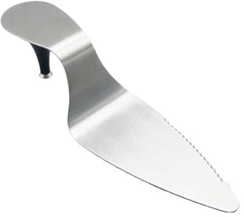 Paletta per torte, in acciaio inox, triangolare, per torte, formaggio, posate da cucina, spatola per pizza con manico ergonomico per torte, torte, pizza, dessert