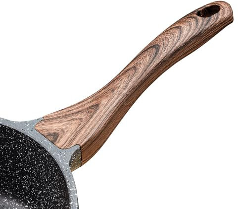 SENSARTE Manico di Ricambio in Bachelite - Compatibile con Padelle Classic Granit Serie 24/26/28 cm e Sauteuse - Ricambio per Manico di Casseruola