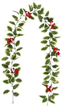 Juldekorationer Kransar Konstgjorda Röda Bär Krans