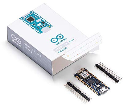 Arduino Nano 33 IoT [ABX00027] - 32-bit ARM Cortex-M0+, WiFi & Bluetooth, 256KB Flash, 32KB SRAM, Secure Element, 14 Digital I/O Pins, 6 Analog Inputs, Compatible with Arduino IDE for IoT Projects