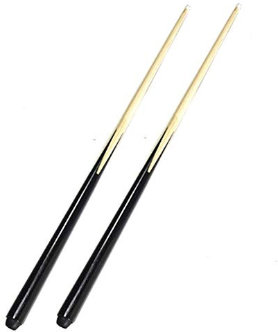 YRU 2 Pièces Queue De Billard, Queue De Billard Courte Queue De Billard à La Main 50-122cm Bois De Frêne Queues De Billard(Color:90cm)