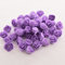 Mini rose finte fiori artificiali, 100 pezzi, 3,5 cm, testa di rosa rossa in schiuma per fai da te, accessori per casa, feste, decorazioni per la casa e baby shower (viola)