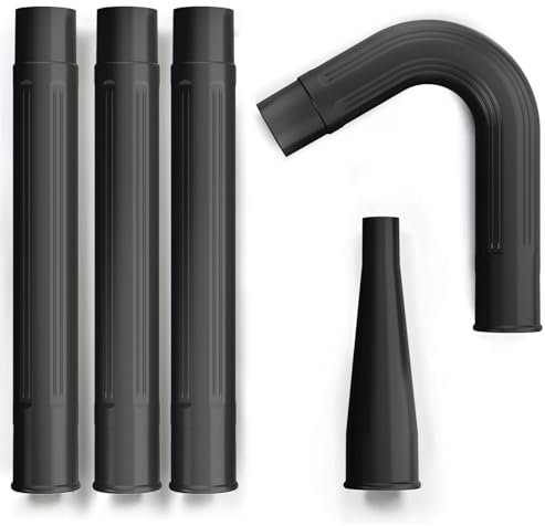 Sealegend Gutter Cleaning Tools for 2-1/2 in. Wet/Dry Vacuum Cleaner, Shop Vac Hose Attachments for Cleaning or Blowing Debris from Gutters Up to 5FT, 2-1/2 in. Shop Vac Accessories