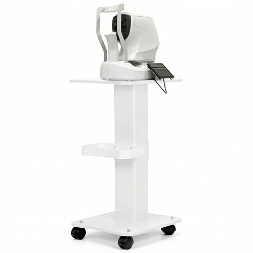 QWORK® Carrello per salone di bellezza, carrello per spa su ruote, carrello per riporre strumenti di bellezza