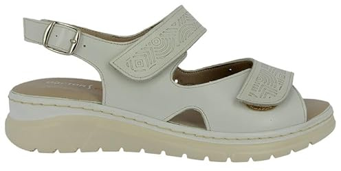 Doctor Cutillas | Sandalia de Mujer en Piel | Plantilla Extraíble | Suela cuña | Modelo 76020 | Hechas en España