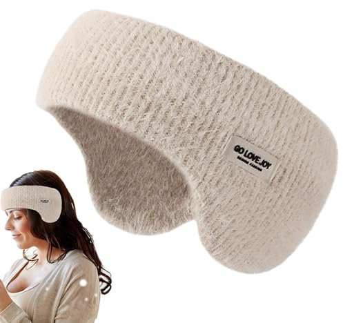 Generico Casque anti-bruit insonorisé - Casque anti-bruit de sécurité pour la réduction du bruit | Casque anti-bruit insonorisé pour dormir, casque anti-bruit chaud d'hiver insonorisé